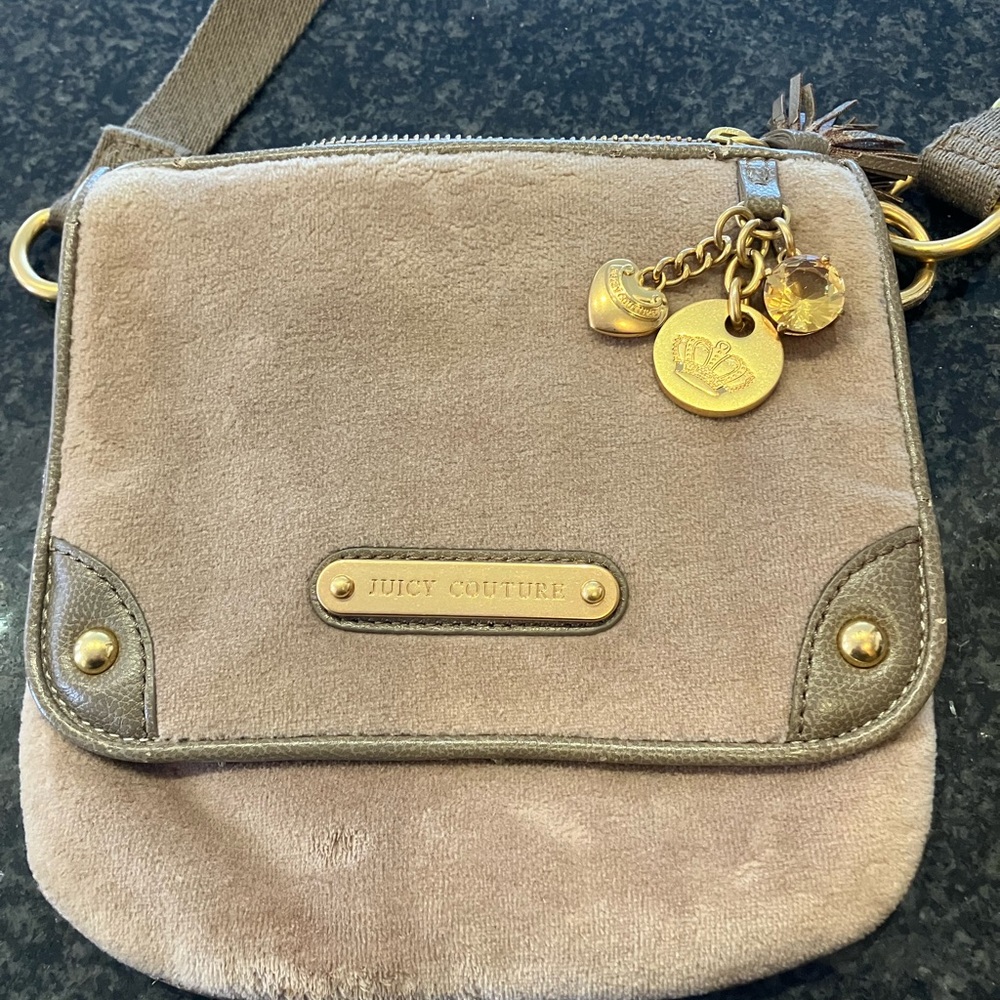 Juicy Couture Tan Crossbody Bag